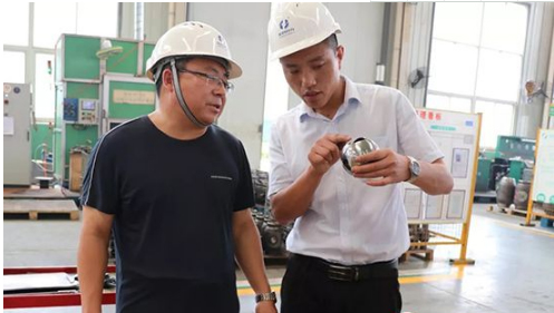 赤峰寧城光大熱力公司到河北同力公司參觀考察 赤峰寧城光大熱力公司到河北同力公司參觀考察