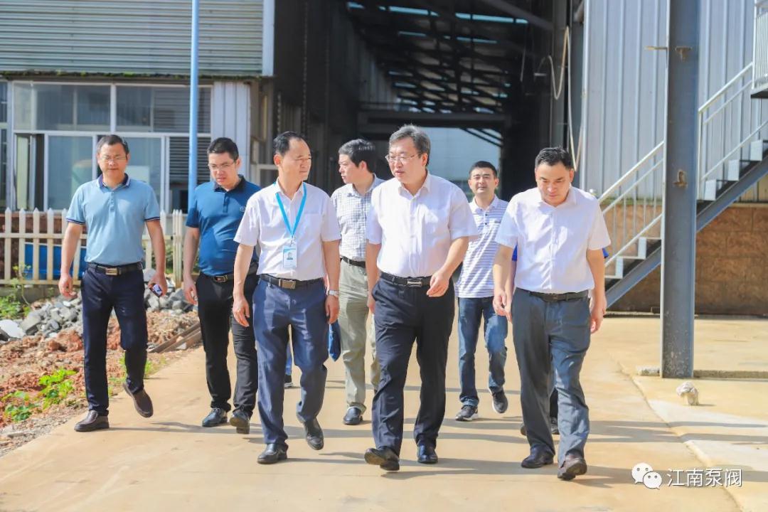 宣城市副市長寧偉一行走訪安徽江南泵閥集團調(diào)研技改項目 宣城市副市長寧偉一行走訪安徽江南泵閥集團調(diào)研技改項目