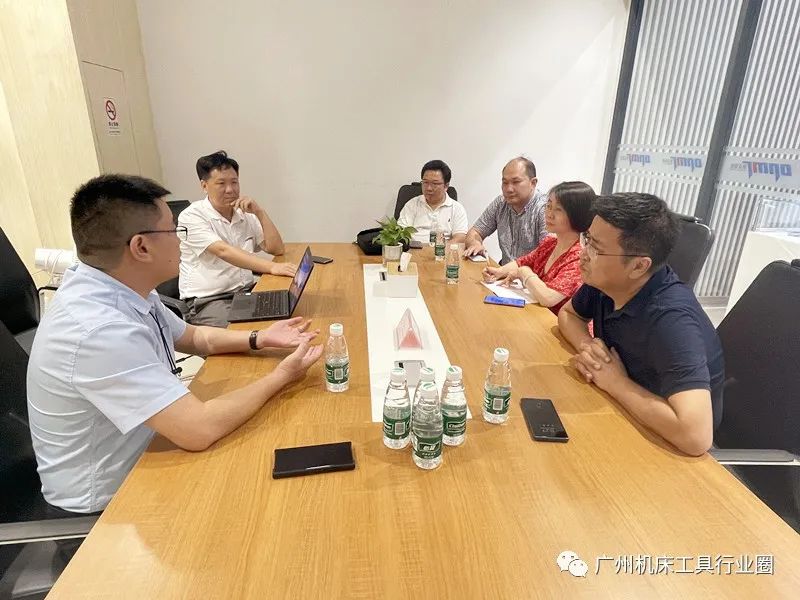 廣州機(jī)床工具行業(yè)協(xié)會(huì)帶隊(duì)走訪會(huì)員企業(yè)原點(diǎn)智能 廣州機(jī)床工具行業(yè)協(xié)會(huì)帶隊(duì)走訪會(huì)員企業(yè)原點(diǎn)智能